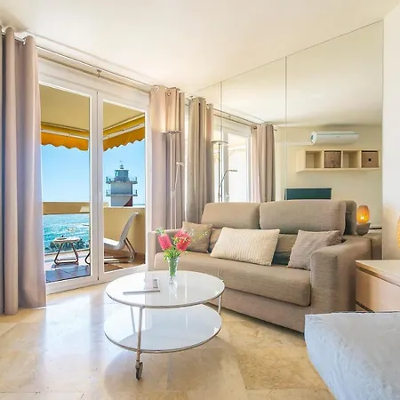 2000 Estudio En Paseo Maritimo Wifi 아파트 마르베야