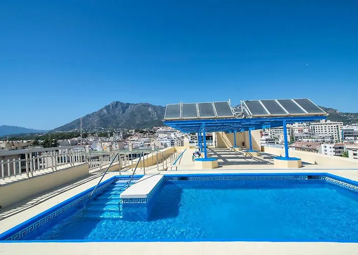 2000 Estudio En Paseo Maritimo Wifi ماربيا